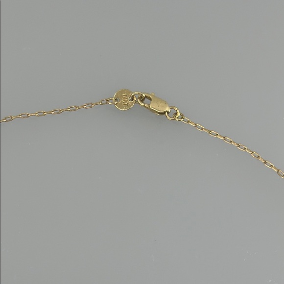 MIXUKI 14k Yellow Gold Cross Necklace - Picture 6 of 8